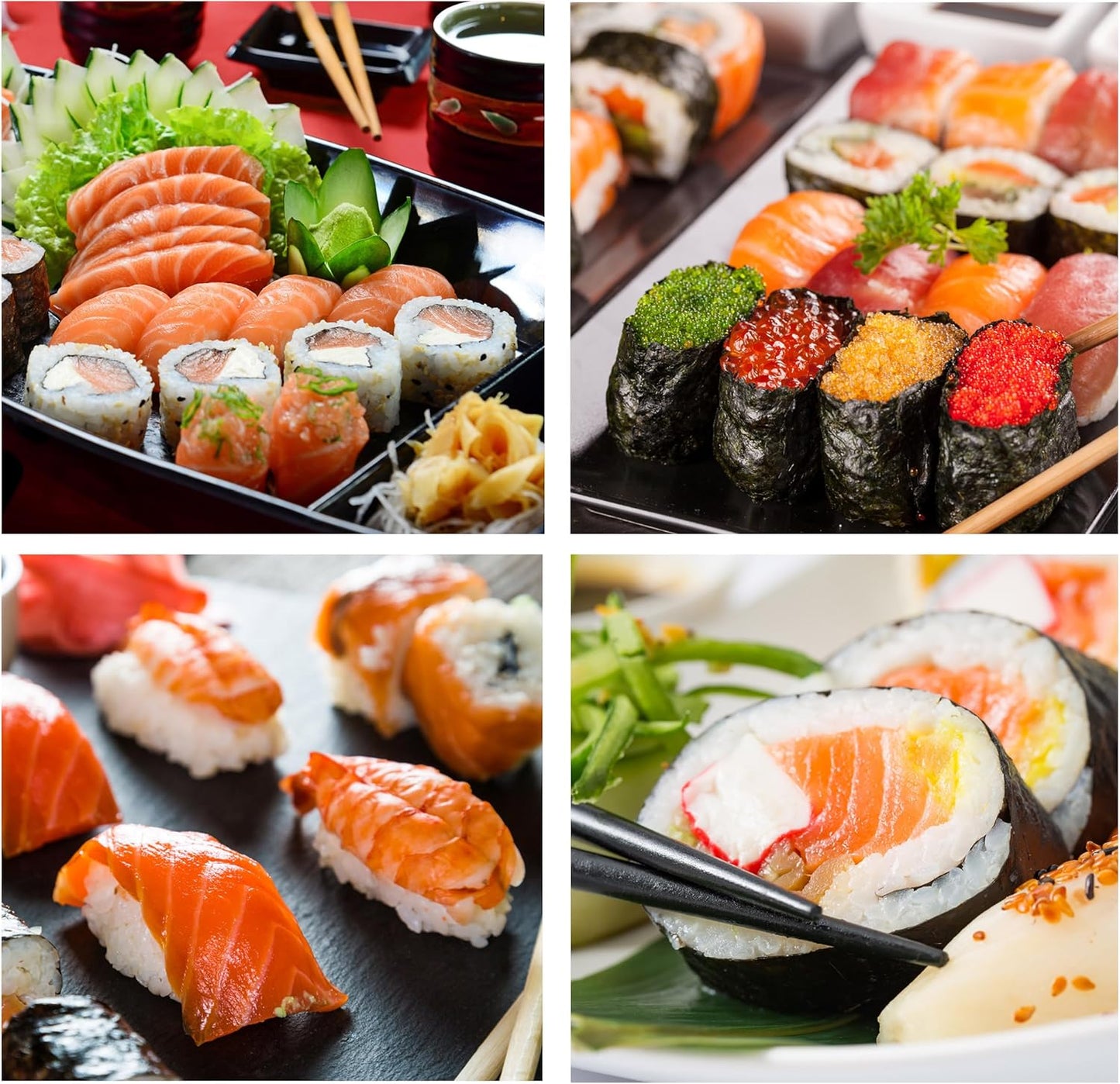 Molde para Sushi – Maquina para Preparar Rollos con Arroz, Verduras y Carne | Herramienta Perfecta para Principiantes y Amantes del Sushi