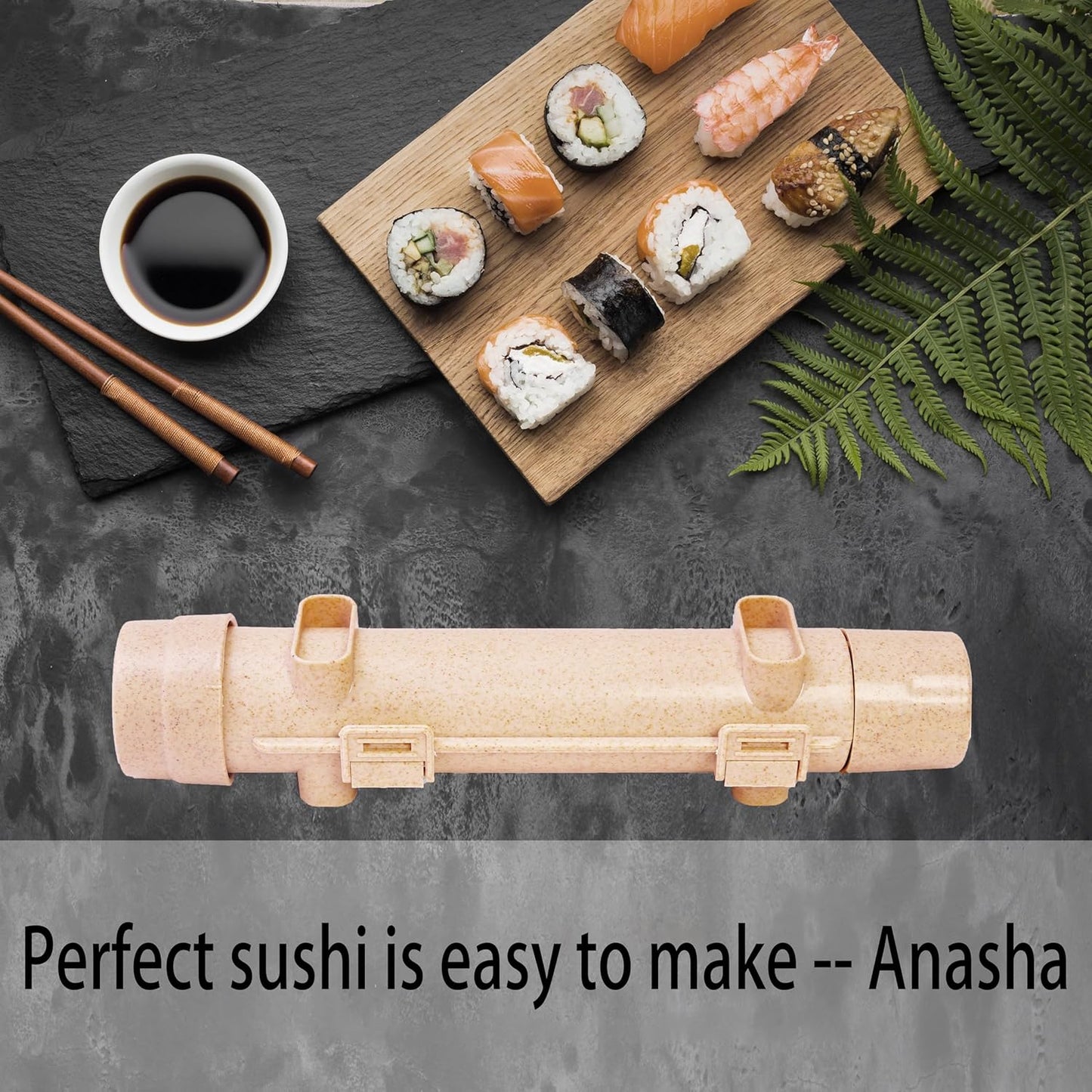 Molde para Sushi – Maquina para Preparar Rollos con Arroz, Verduras y Carne | Herramienta Perfecta para Principiantes y Amantes del Sushi